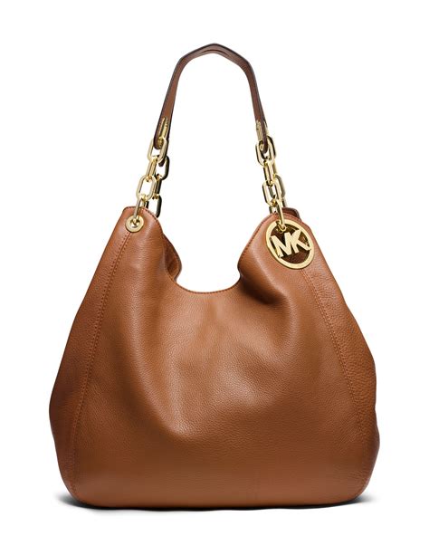 michael michael kors fulton large shoulder bag luggage|Michael Kors large shoulder tote.